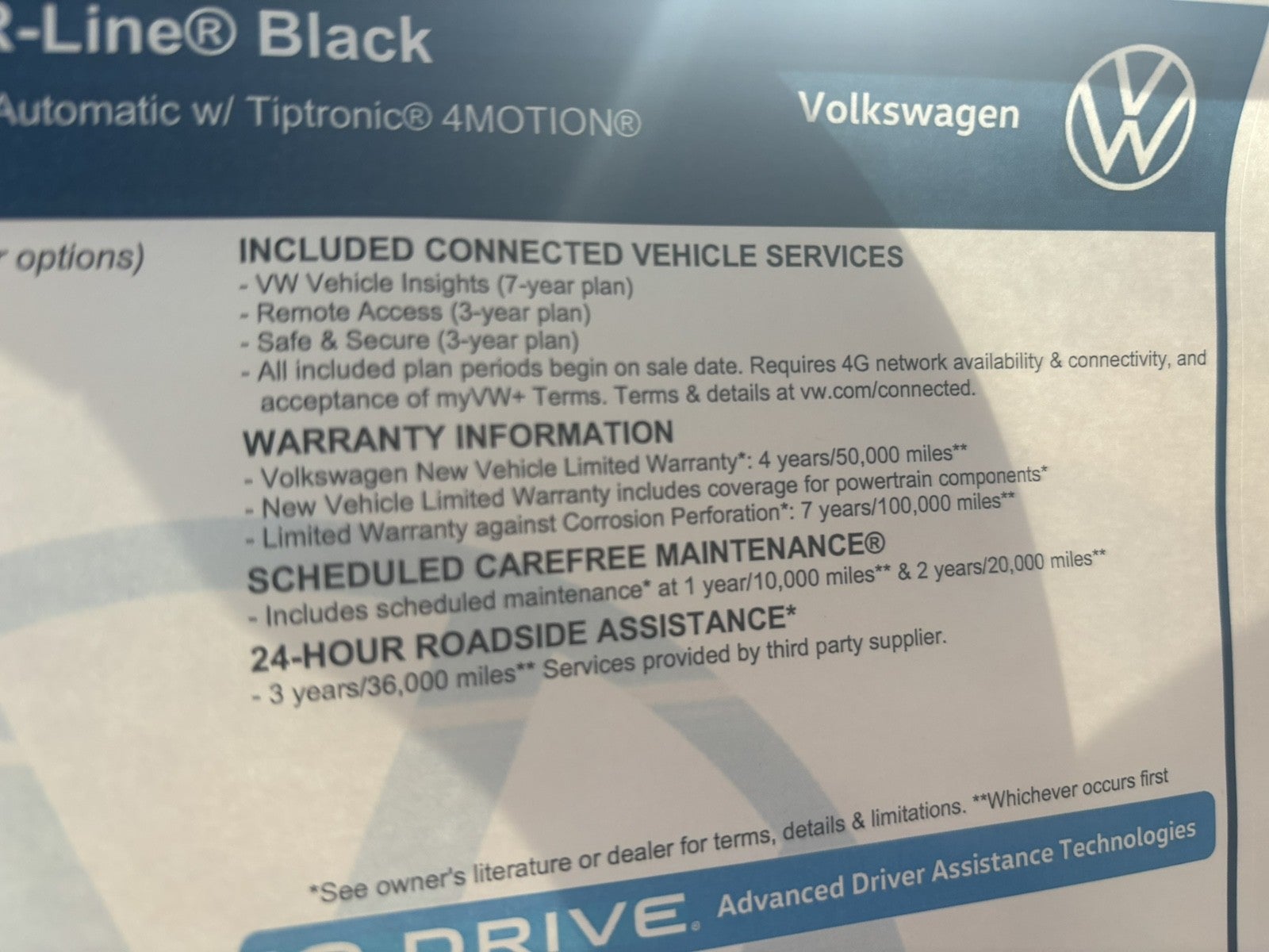 2026 Volkswagen Atlas Cross Sport 2.0T SEL R-Line Black