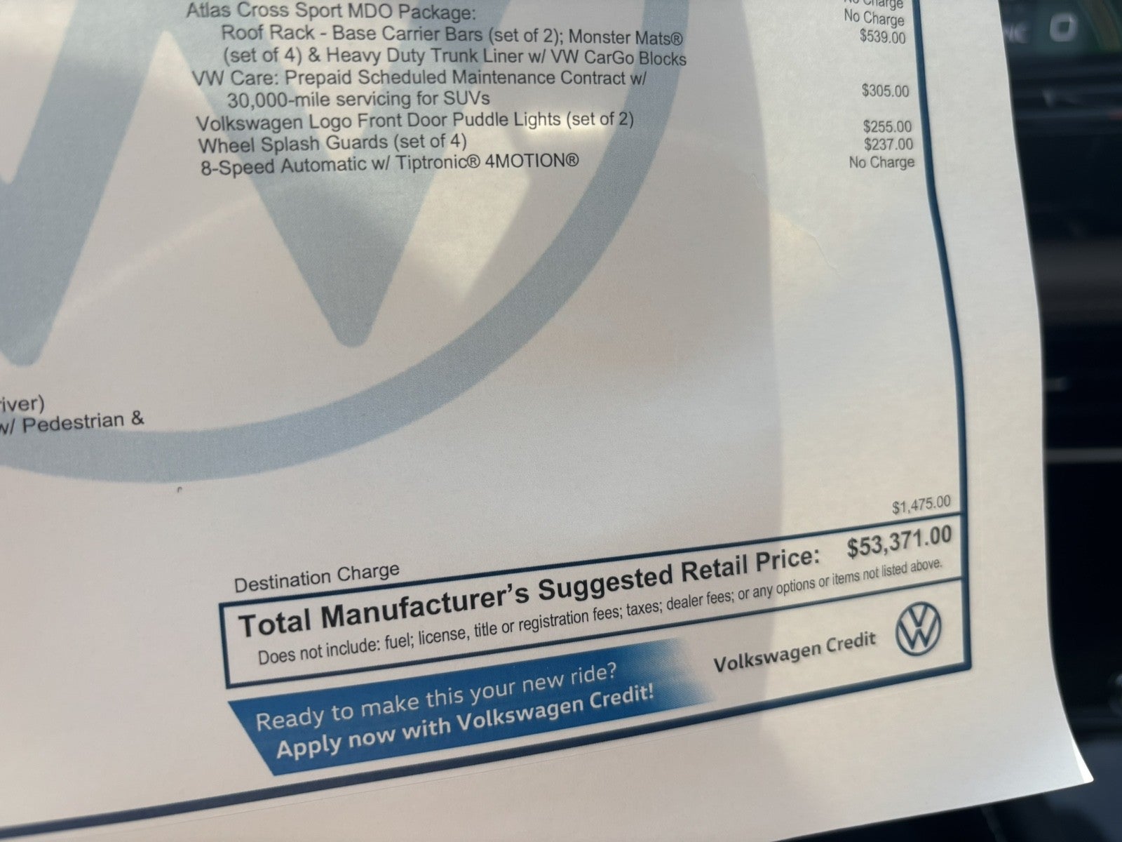 2026 Volkswagen Atlas Cross Sport 2.0T SEL R-Line Black