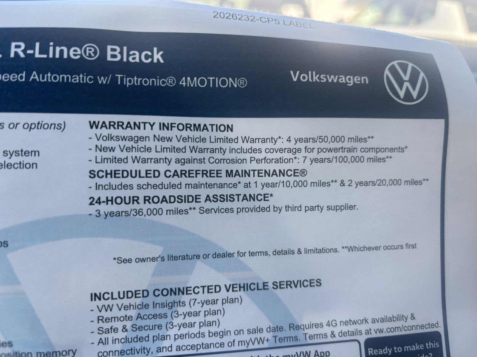 2026 Volkswagen Atlas Cross Sport 2.0T SEL R-Line Black