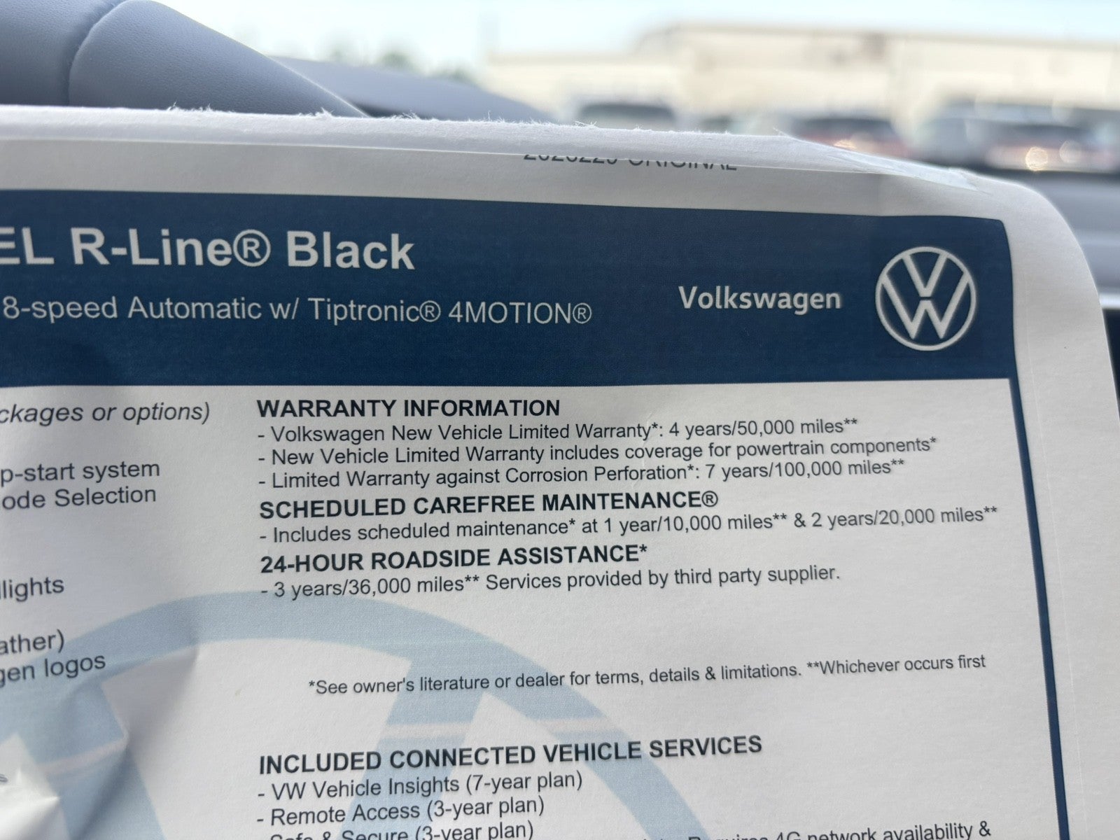2026 Volkswagen Atlas Cross Sport 2.0T SEL R-Line Black
