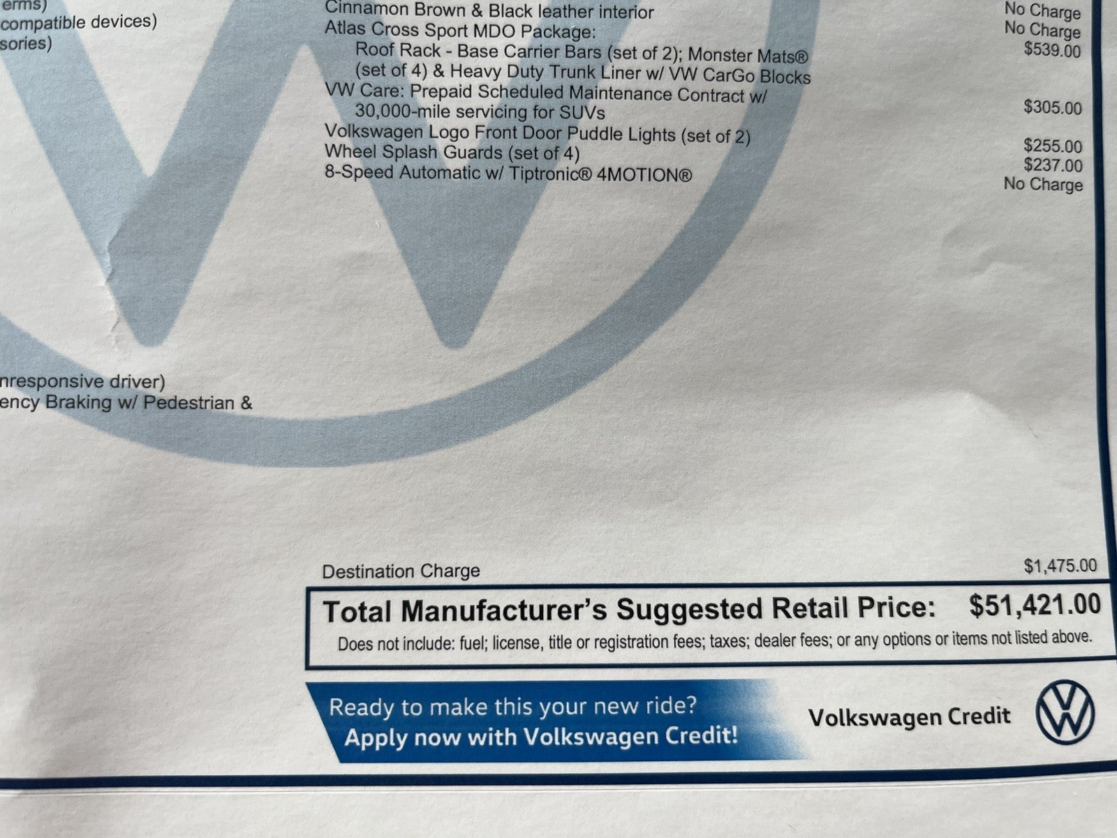 2026 Volkswagen Atlas Cross Sport 2.0T SEL