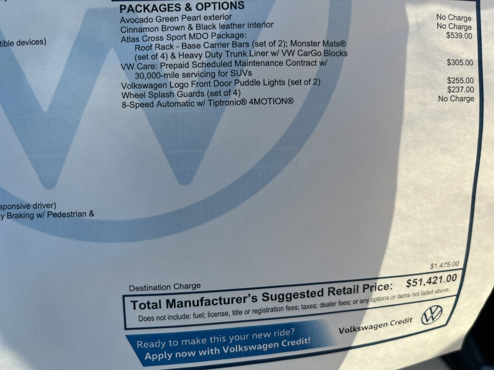 2026 Volkswagen Atlas Cross Sport 2.0T SEL