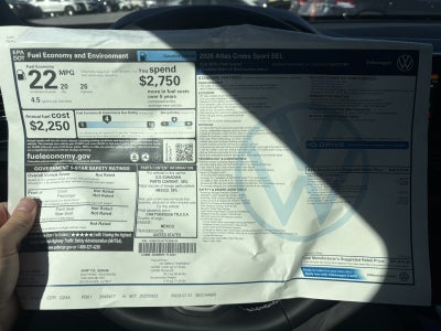 2026 Volkswagen Atlas Cross Sport 2.0T SEL