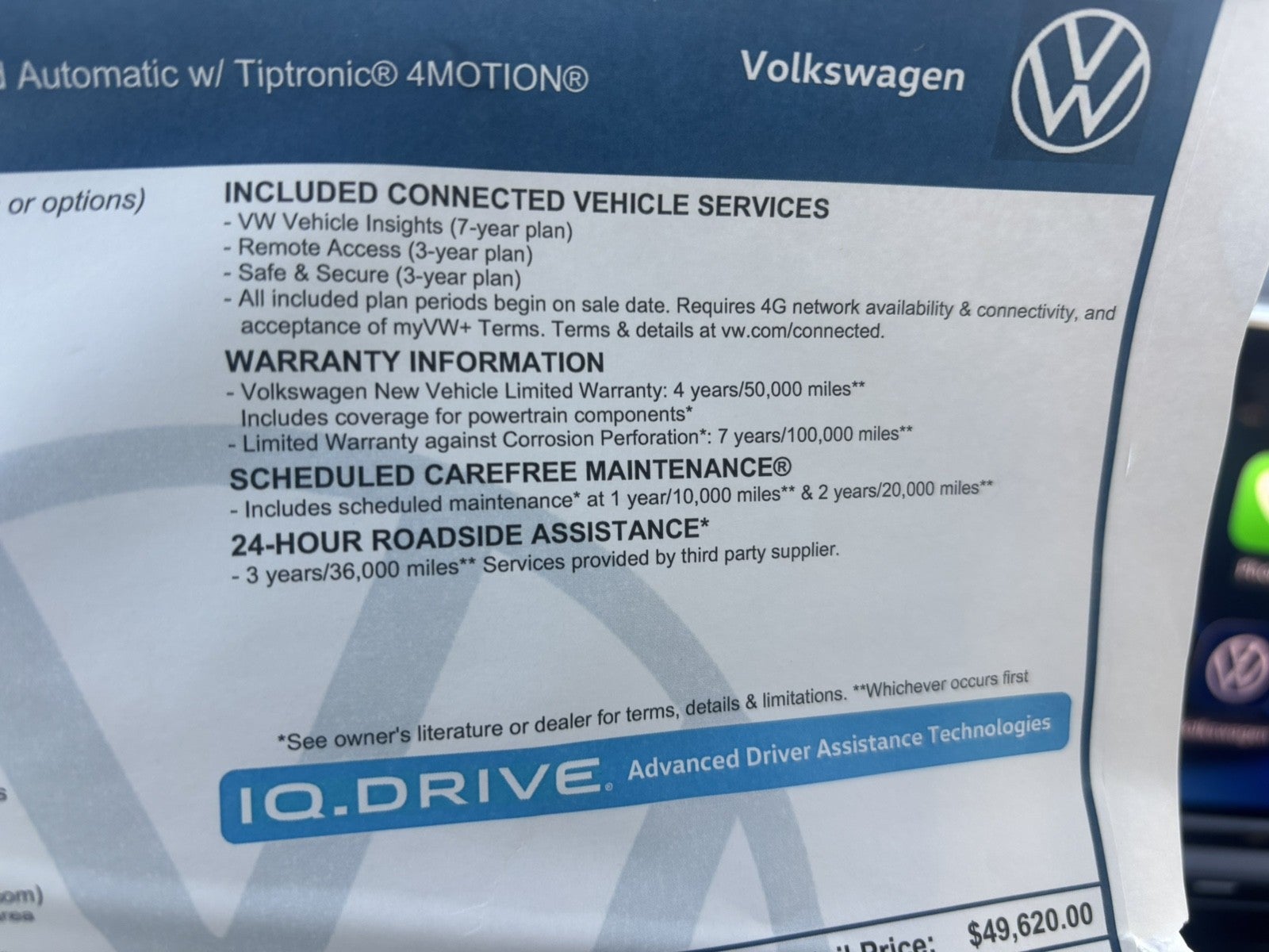 2026 Volkswagen Atlas 2.0T SEL