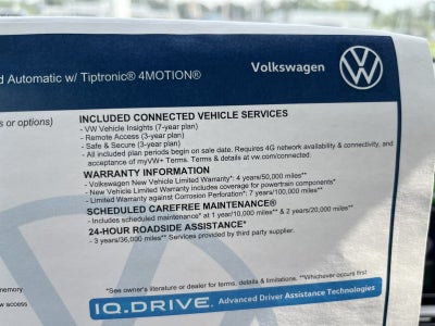 2026 Volkswagen Atlas 2.0T SEL