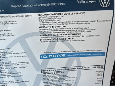 2026 Volkswagen Atlas 2.0T SEL