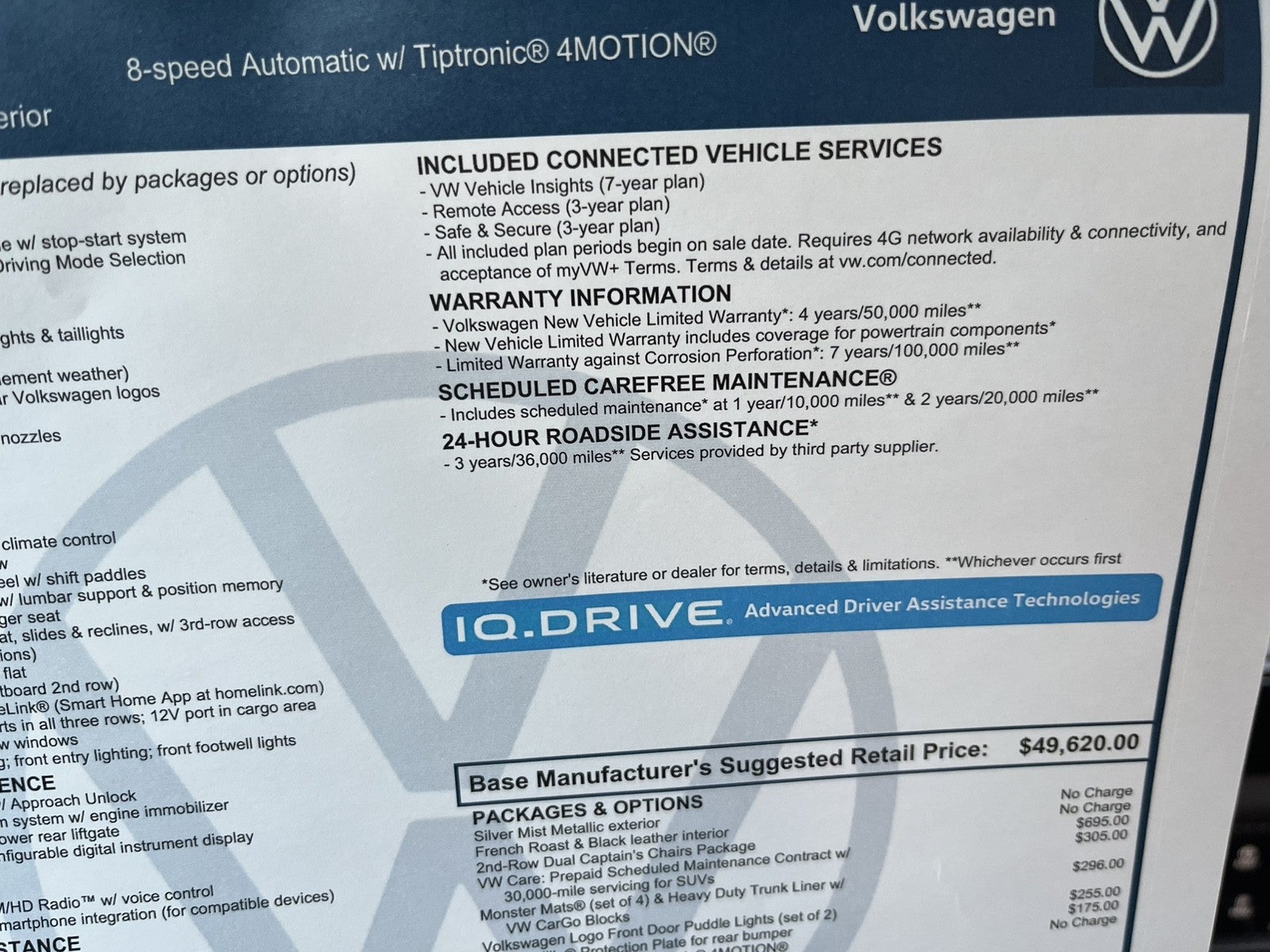 2026 Volkswagen Atlas 2.0T SEL