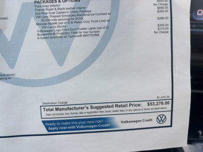 2026 Volkswagen Atlas 2.0T SEL