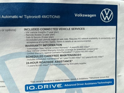 2026 Volkswagen Atlas 2.0T SEL