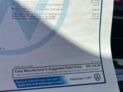 2026 Volkswagen Atlas 2.0T SEL