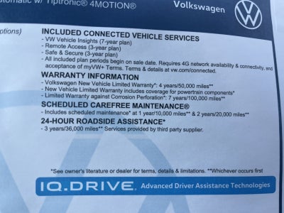 2026 Volkswagen Atlas 2.0T SEL