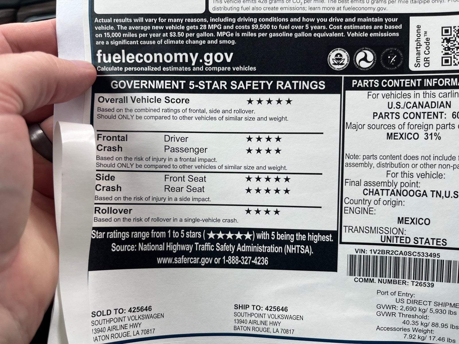 2025 Volkswagen Atlas 2.0T SEL