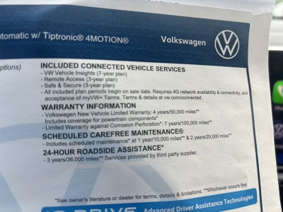 2026 Volkswagen Atlas 2.0T Peak Edition