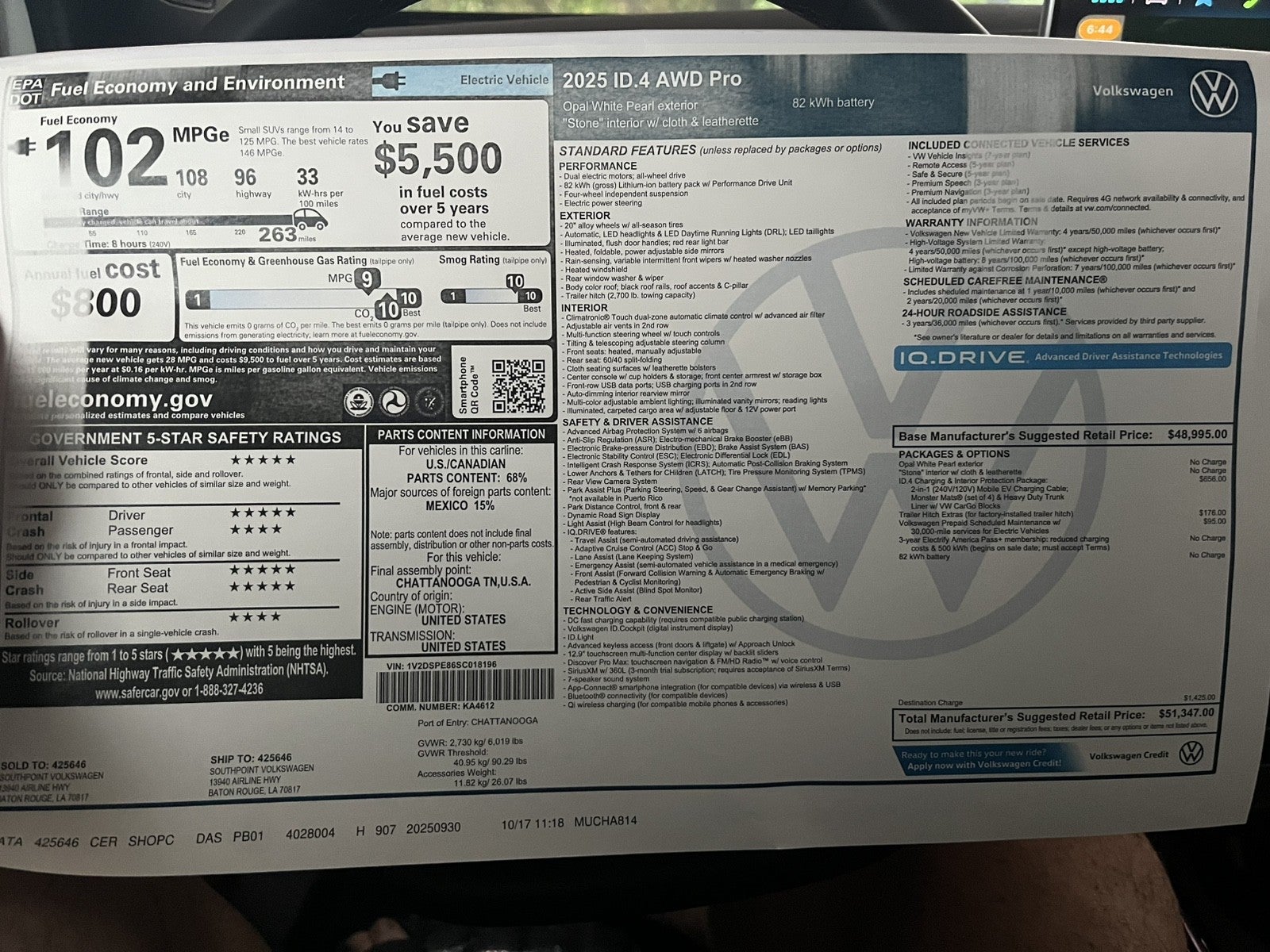 2025 Volkswagen ID.4 Pro