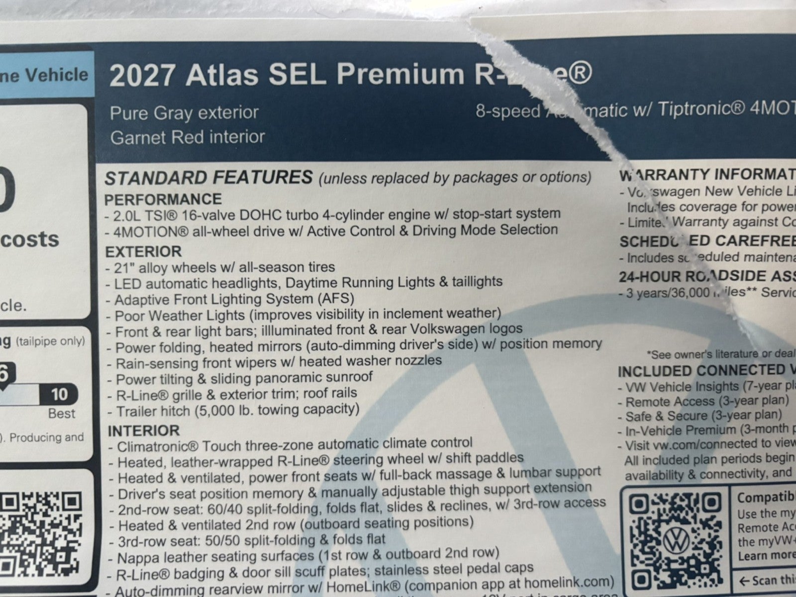 2027 Volkswagen Atlas SEL Premium R-Line