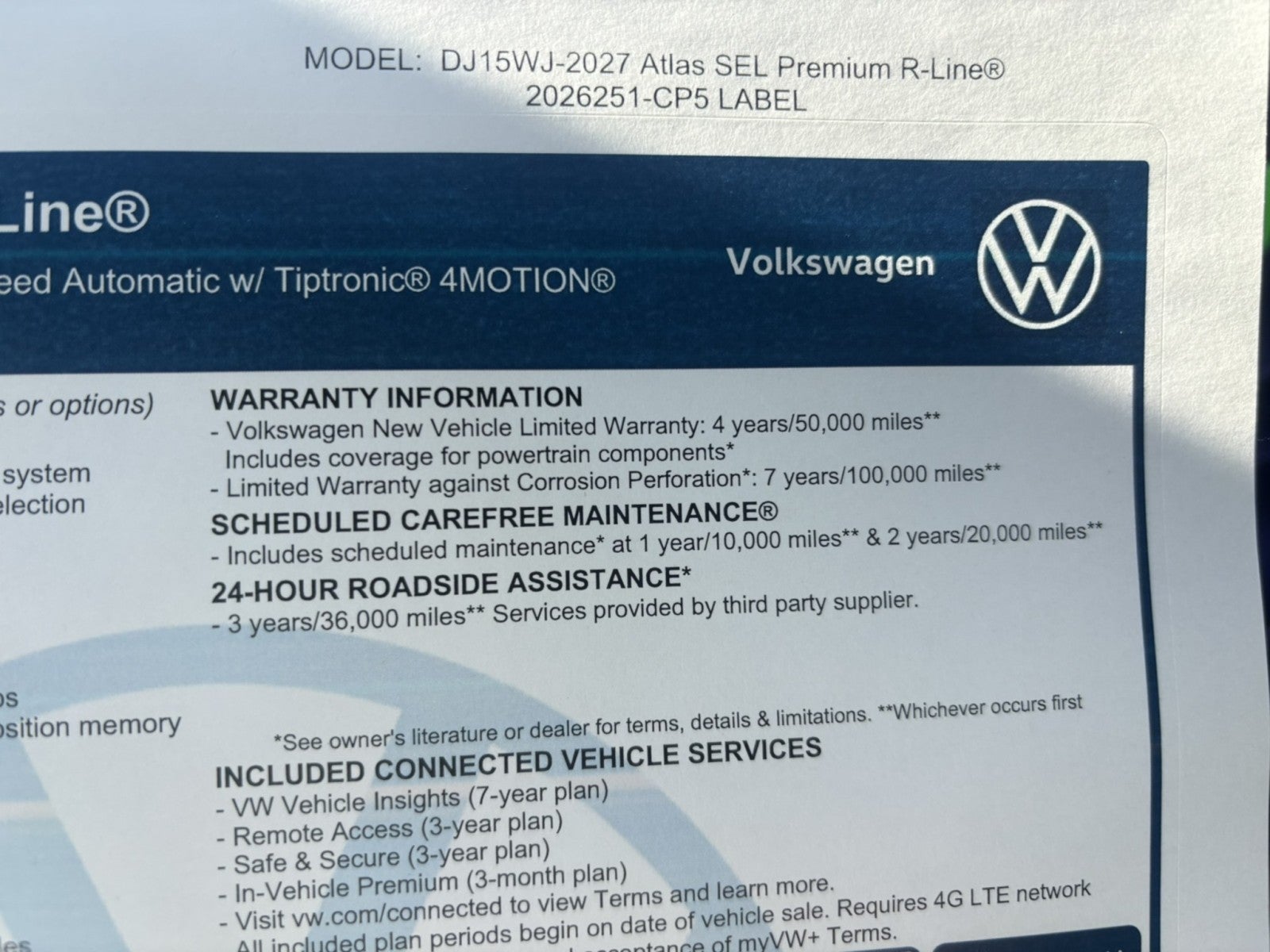 2027 Volkswagen Atlas SEL Premium R-Line