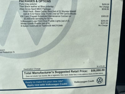 2026 Volkswagen Atlas Cross Sport 2.0T SEL Premium R-Line