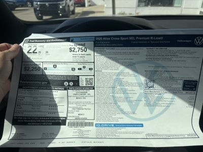 2026 Volkswagen Atlas Cross Sport 2.0T SEL Premium R-Line