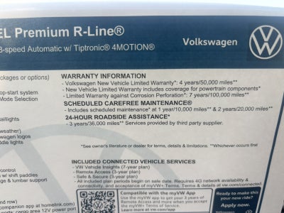 2026 Volkswagen Atlas Cross Sport 2.0T SEL Premium R-Line