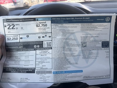 2026 Volkswagen Atlas Cross Sport 2.0T SEL Premium R-Line