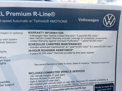 2026 Volkswagen Atlas Cross Sport 2.0T SEL Premium R-Line