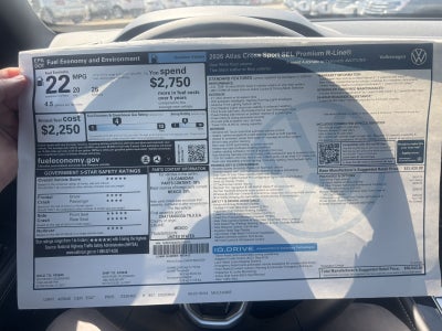 2026 Volkswagen Atlas Cross Sport 2.0T SEL Premium R-Line