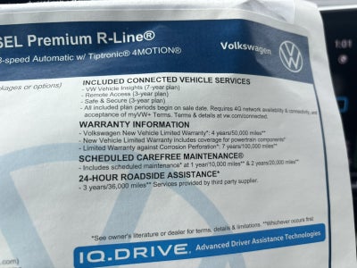 2026 Volkswagen Atlas Cross Sport 2.0T SEL Premium R-Line