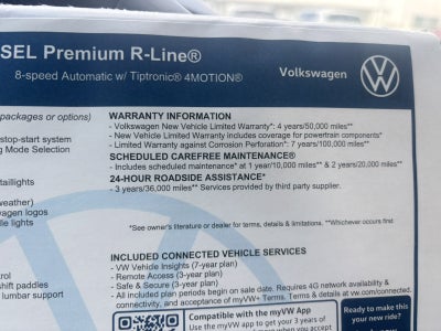 2026 Volkswagen Atlas Cross Sport 2.0T SEL Premium R-Line