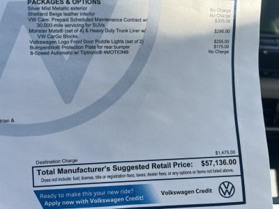 2026 Volkswagen Atlas 2.0T SEL Premium R-Line