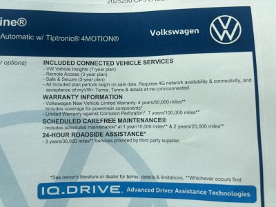 2026 Volkswagen Atlas 2.0T SEL Premium R-Line