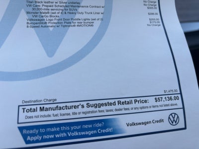 2026 Volkswagen Atlas 2.0T SEL Premium R-Line