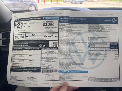 2026 Volkswagen Atlas 2.0T SEL Premium R-Line