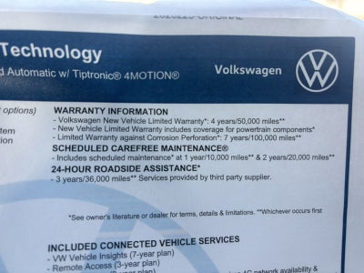2026 Volkswagen Atlas Cross Sport 2.0T SE w/Technology