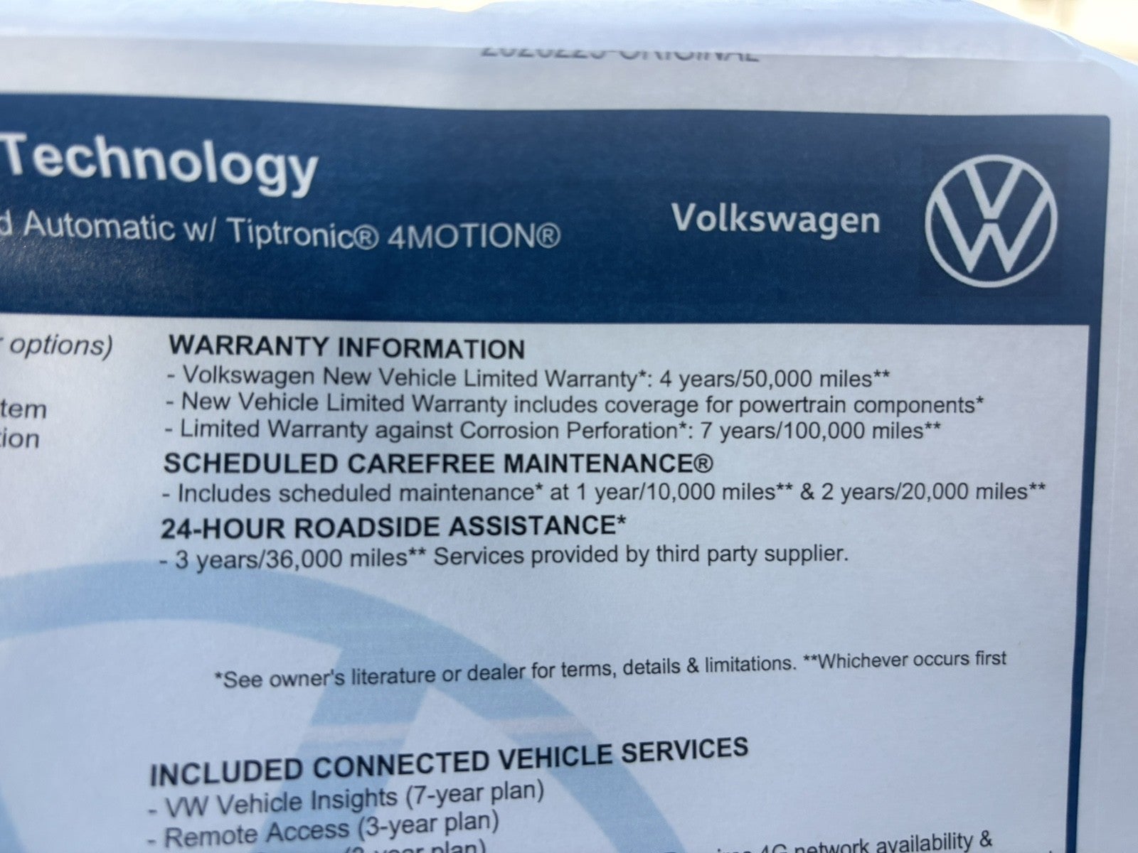 2026 Volkswagen Atlas Cross Sport 2.0T SE w/Technology
