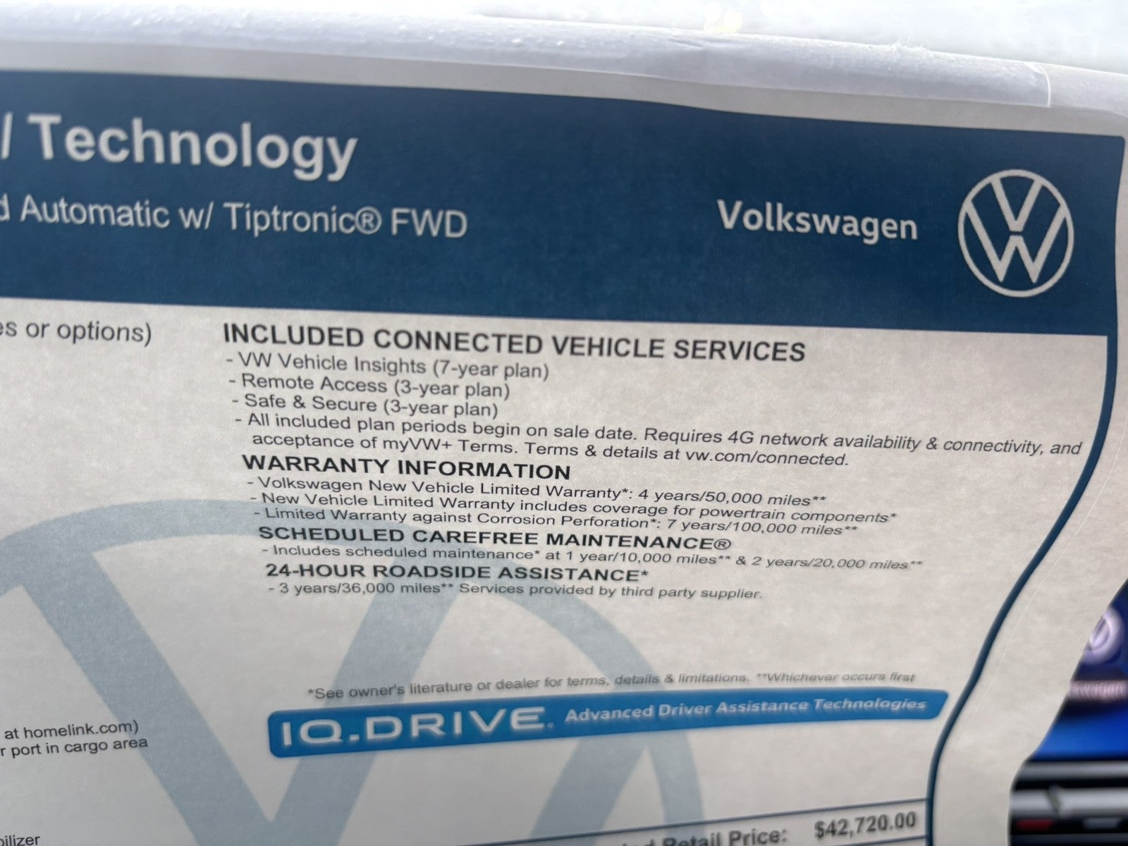 2026 Volkswagen Atlas Cross Sport 2.0T SE w/Technology