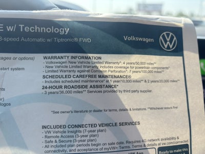2026 Volkswagen Atlas Cross Sport 2.0T SE w/Technology