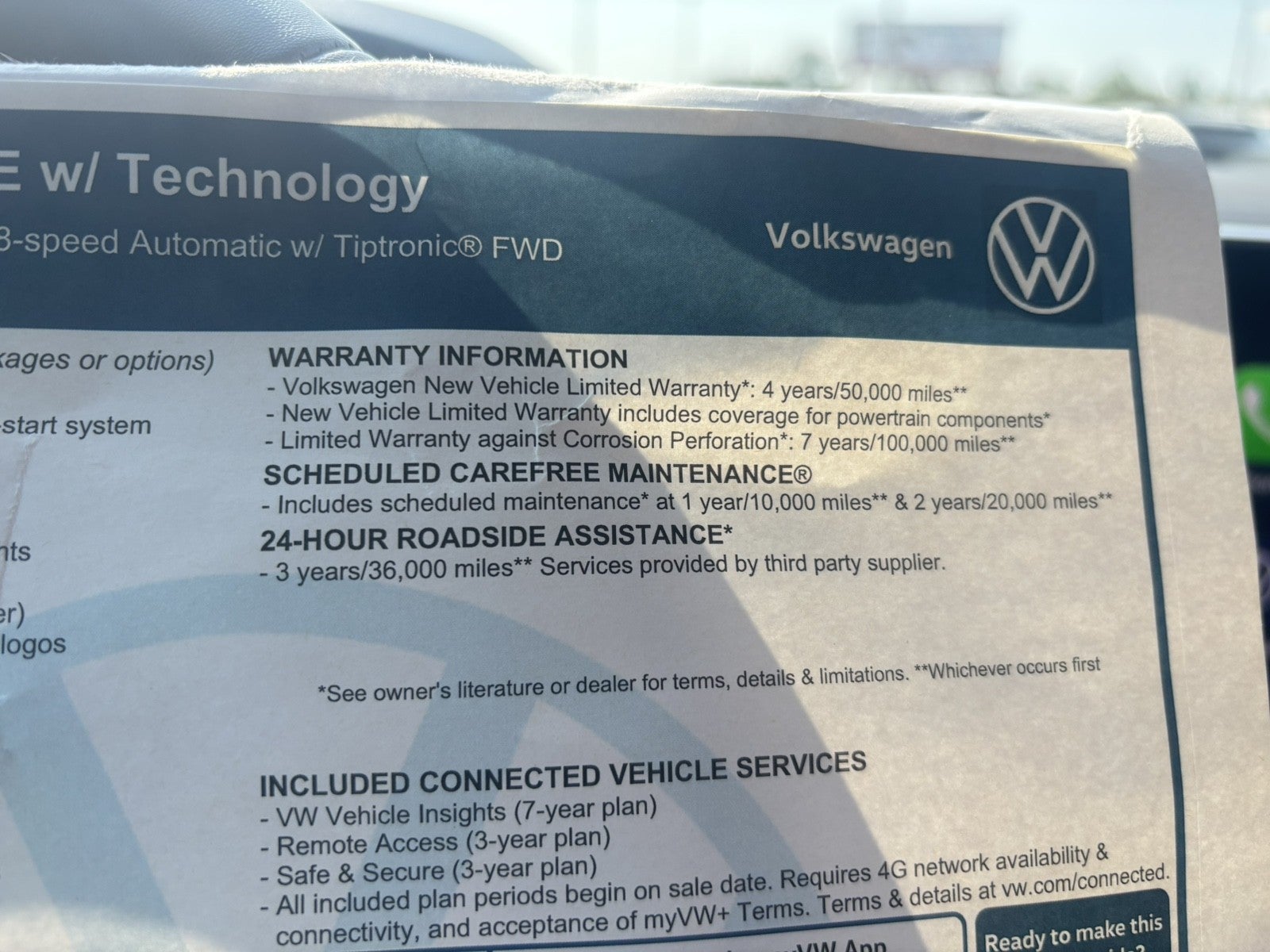 2026 Volkswagen Atlas Cross Sport 2.0T SE w/Technology