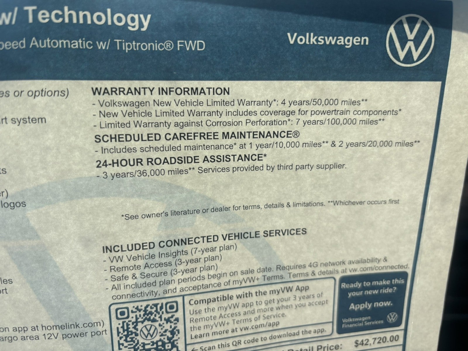 2026 Volkswagen Atlas Cross Sport 2.0T SE w/Technology