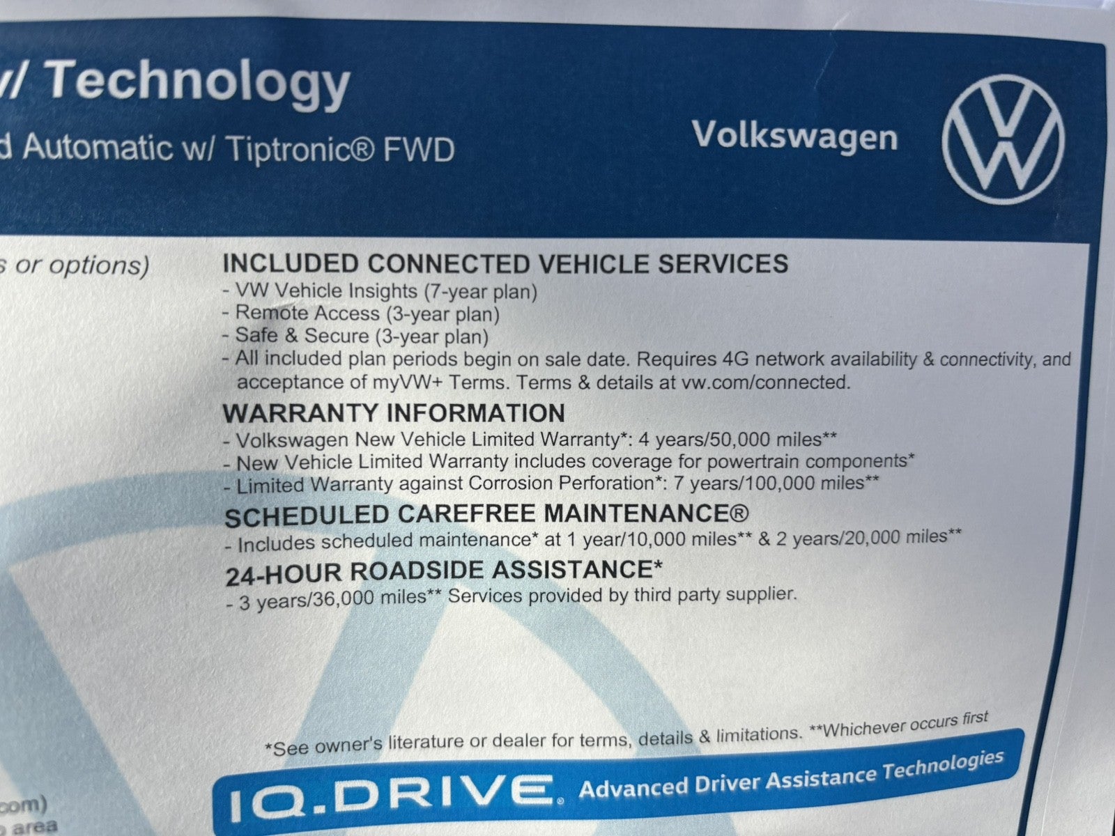 2026 Volkswagen Atlas Cross Sport 2.0T SE w/Technology