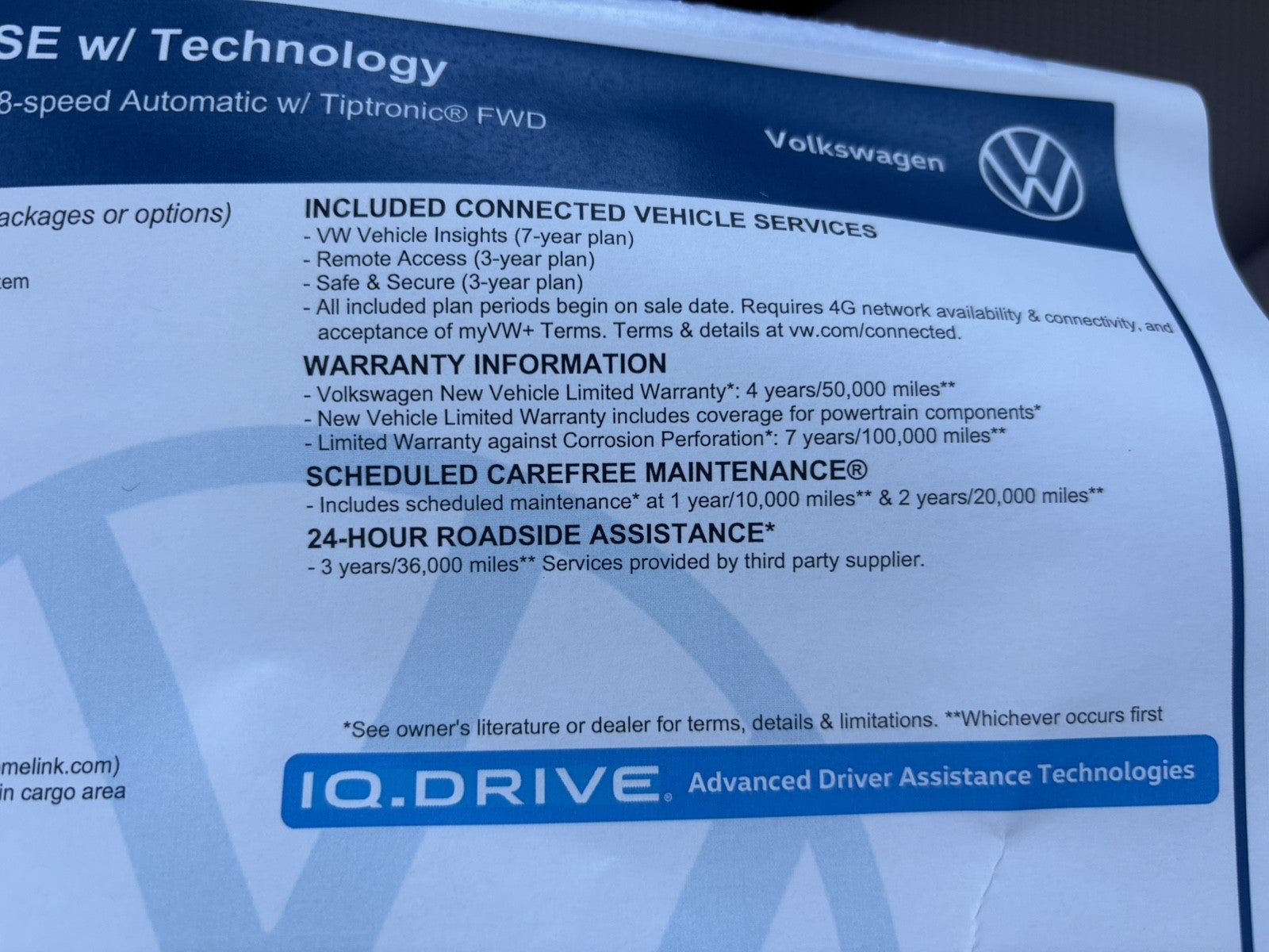 2026 Volkswagen Atlas Cross Sport 2.0T SE w/Technology