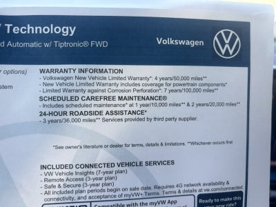 2026 Volkswagen Atlas Cross Sport 2.0T SE w/Technology