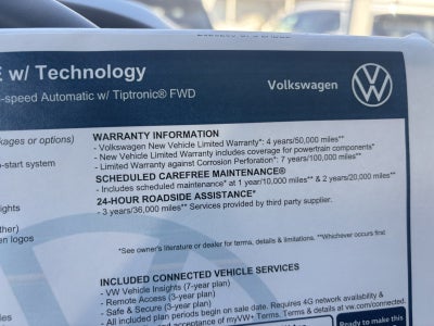 2026 Volkswagen Atlas Cross Sport 2.0T SE w/Technology