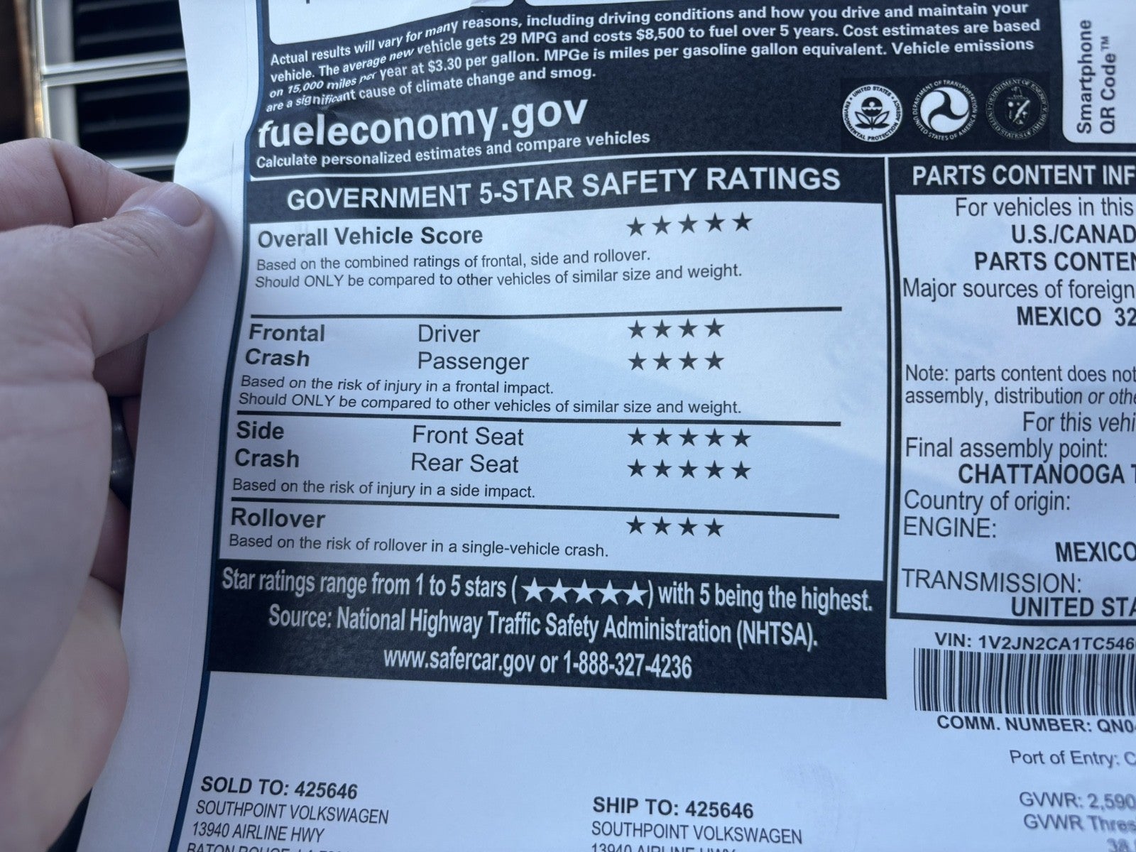 2026 Volkswagen Atlas 2.0T SE w/Technology