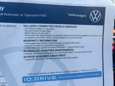 2026 Volkswagen Atlas 2.0T SE w/Technology