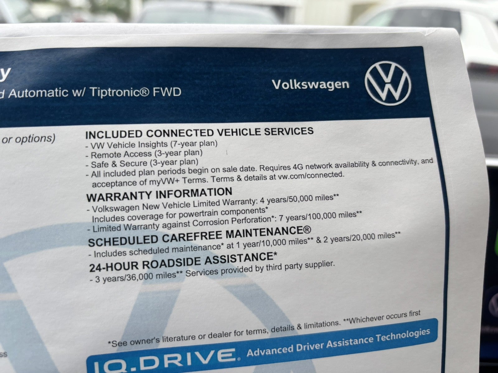 2026 Volkswagen Atlas 2.0T SE w/Technology