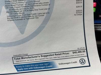 2026 Volkswagen Atlas 2.0T SE w/Technology