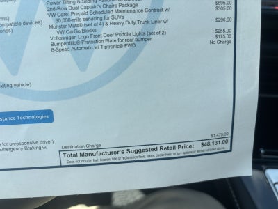 2026 Volkswagen Atlas 2.0T SE w/Technology