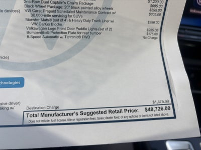 2026 Volkswagen Atlas 2.0T SE w/Technology