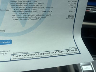 2026 Volkswagen Atlas 2.0T SE w/Technology