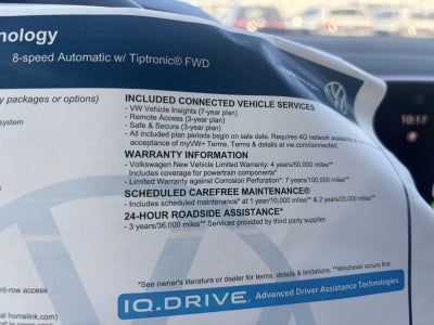 2026 Volkswagen Atlas 2.0T SE w/Technology